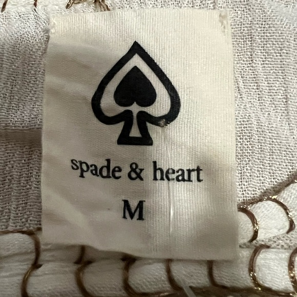 Cream Pleated 3/4 Sleeve Blouse with Bib Collar - Picture 6 of 6